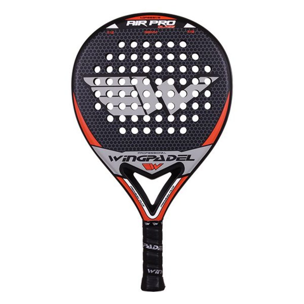 Pala Pádel Wingpadel Air Attack 2.0 + Protector + Grip - PADELEROS Chile