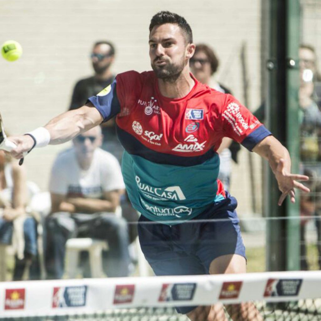 Cristian Ramos, con su Wingpadel