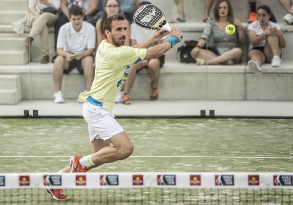 Victor Ruiz, con Wingpadel en el World Padel Tour