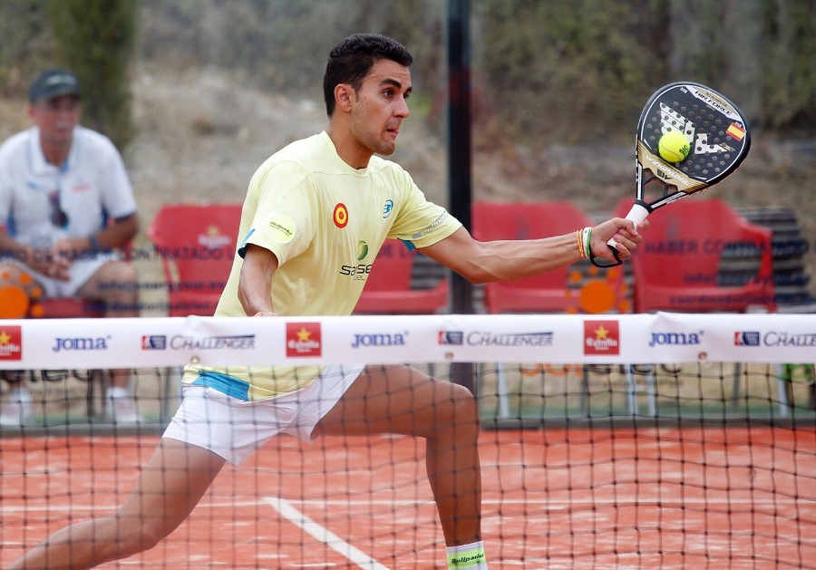 Raúl Marcos, con Wingpadel en el Monte-Carlo Padel Master