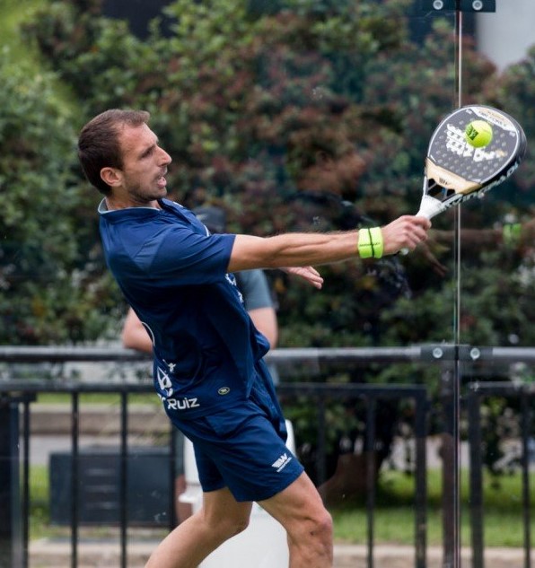 Víctor Ruiz, en el Buenos Aires Master