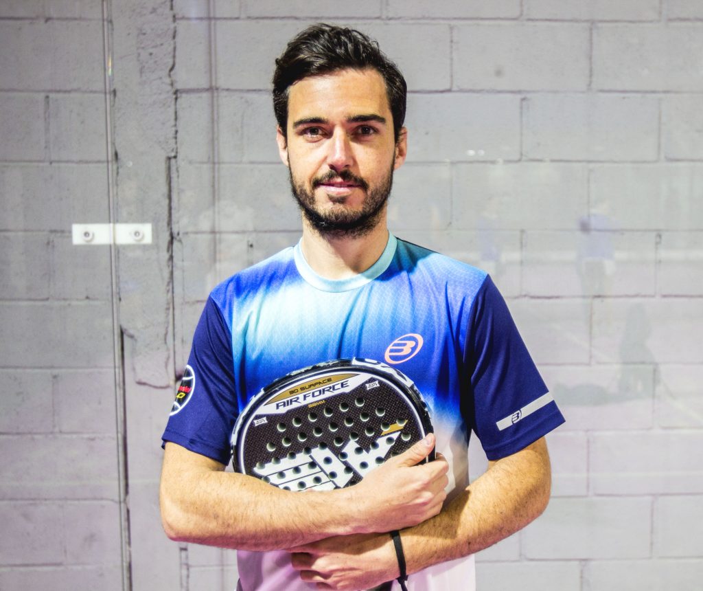 Sergio Icardo, jugador de padel valenciano, ficha por Wingpadel