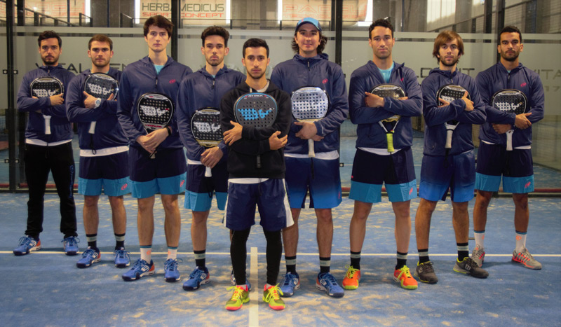 Team Wingpadel en el Santander Open