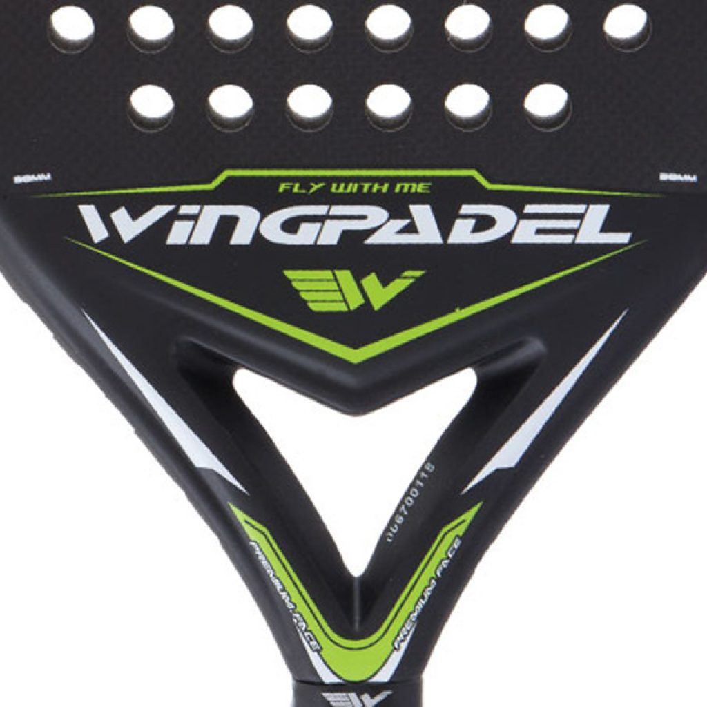 Pala Pádel Wingpadel Air Attack 2.0 + Protector + Grip - PADELEROS Chile