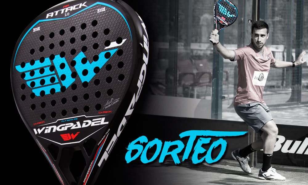 Resistente cafetería Lima Sorteo Air Attack 2.0 en Wingpadel | Llévate gratis la pala de Cepero